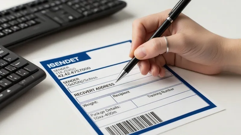 How to Fill Out a Shipping Label