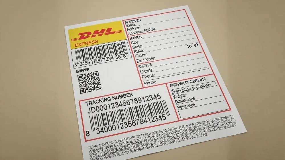 Use a DHL Shipping Label