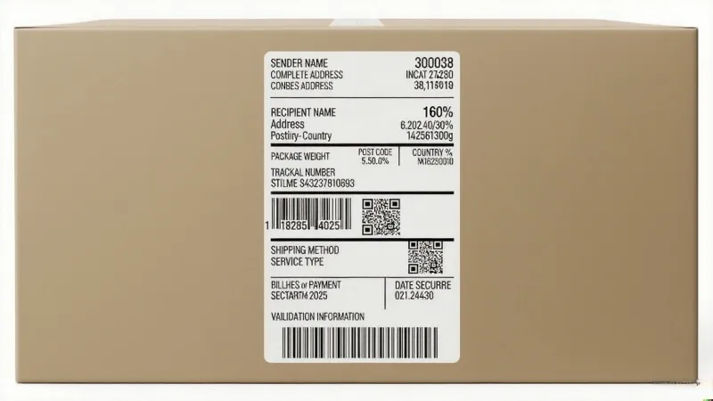 Shipping Label Requirements