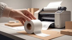 Can I use direct thermal labels with ribbon?