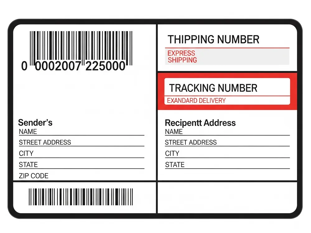 Shipping Label Components